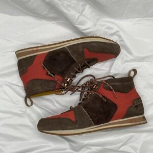 Teva highside '84 retro red brown hiking boot